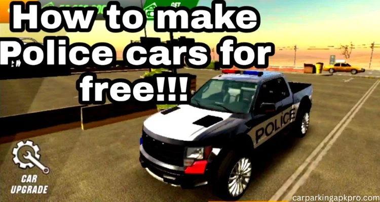 Car Parking Multiplayer police car